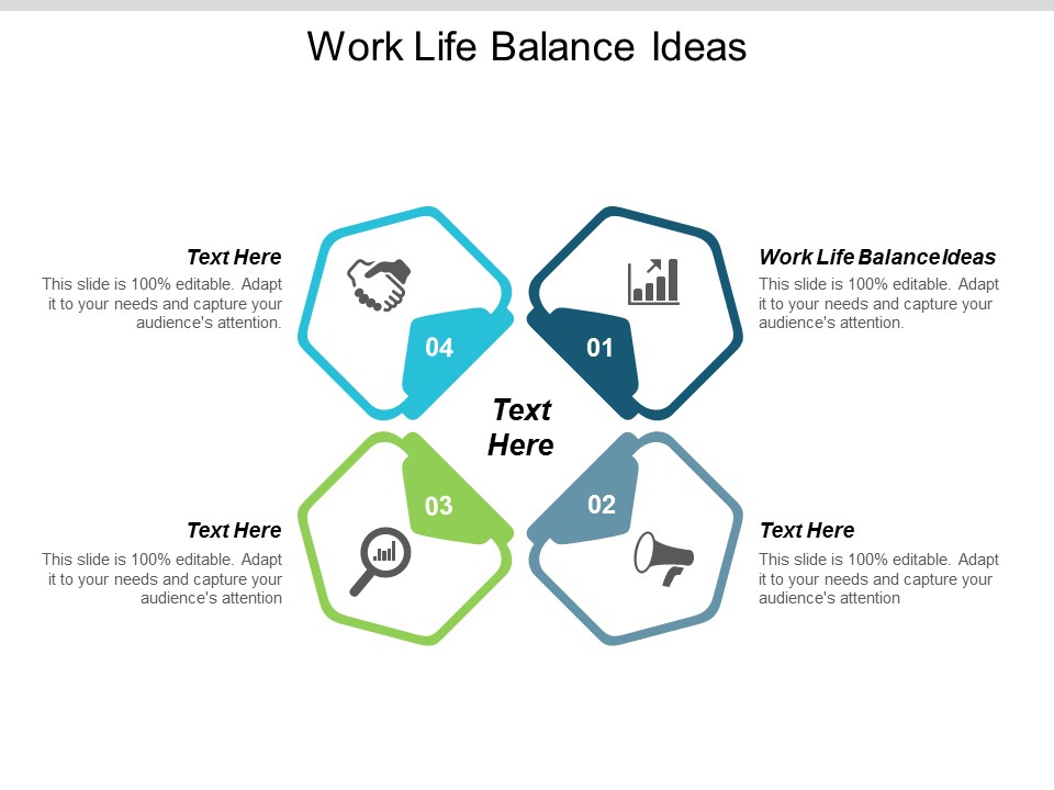 Work Life Balance Ideas Ppt PowerPoint Presentation Gallery Graphics Download Cpb