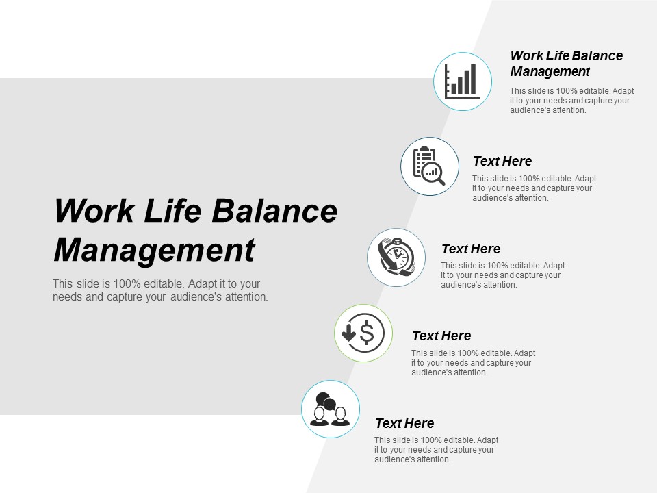 Work Life Balance Management Ppt Powerpoint Presentation Icon Show Cpb