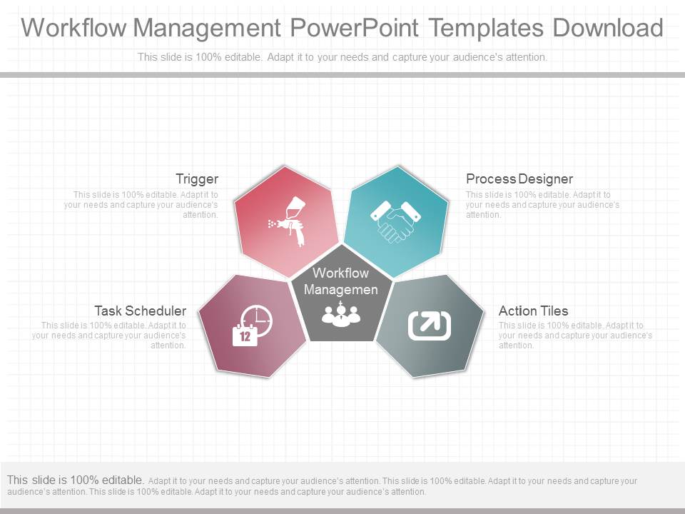 Workflow Management Powerpoint Templates Download