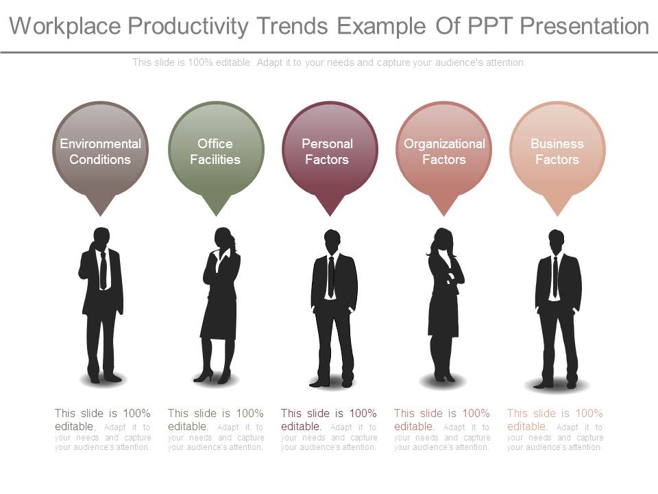 Workplace Productivity Trends Example Of Ppt Presentation