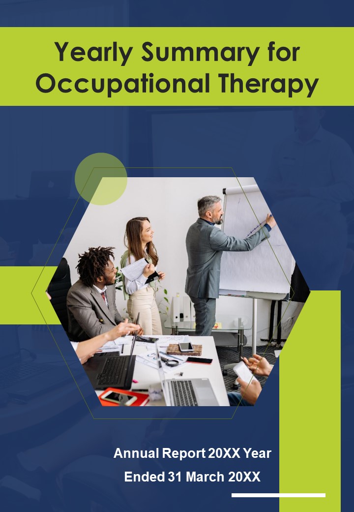 Yearly Summary For Occupational Therapy One Pager Documents