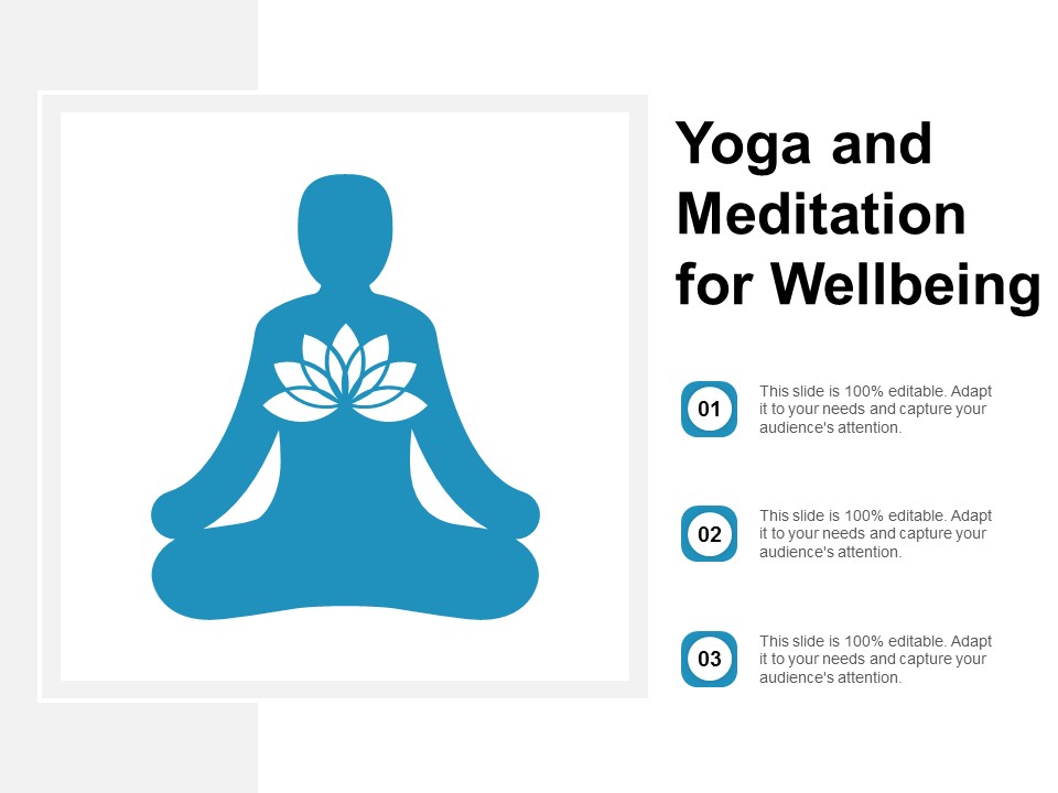 Yoga And Meditation For Wellbeing Ppt Powerpoint Presentation Outline Images