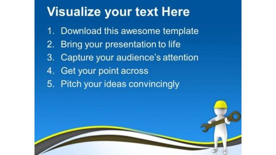 A Good Engineer Can Resolve Issues PowerPoint Templates Ppt Backgrounds For Slides 0713