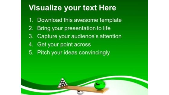 A Green Model Leading His Team PowerPoint Templates Ppt Backgrounds For Slides 0213