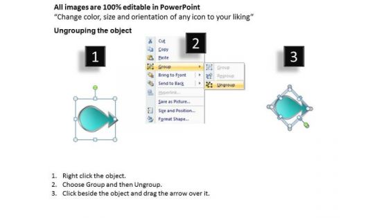 A Layout With Arrows Pointing To The Right Hydraulic Schematic PowerPoint Slides