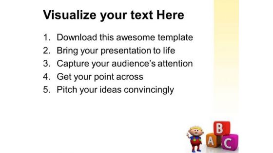 Abc Blocks02 Education PowerPoint Templates And PowerPoint Themes 0512