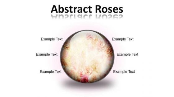 Abstract Roses Background PowerPoint Presentation Slides C