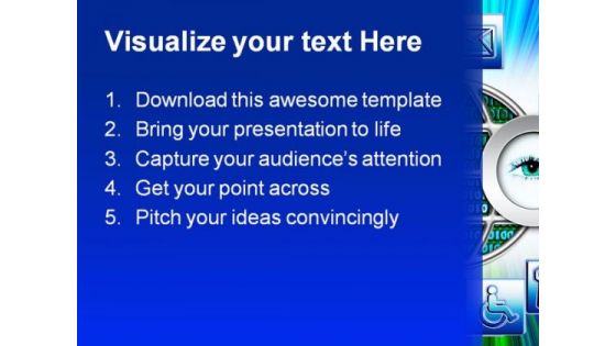 Access All Areas Internet PowerPoint Templates And PowerPoint Backgrounds 0511