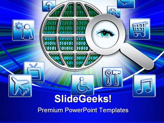 Access All Areas Internet PowerPoint Templates And PowerPoint Backgrounds 0511