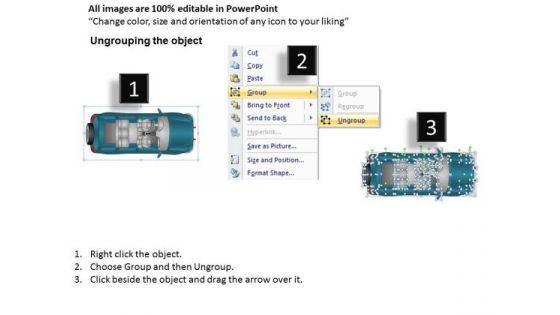 Active Sports Utility Blue Vehicle PowerPoint Slides And Ppt Diagram Templates