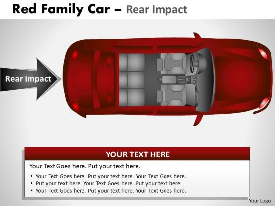 Activity Red Family Car PowerPoint Slides And Ppt Diagram Templates