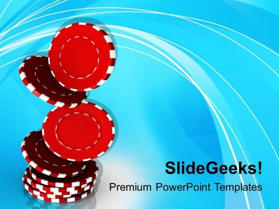 Addiction To Gambling PowerPoint Templates Ppt Backgrounds For Slides 0513