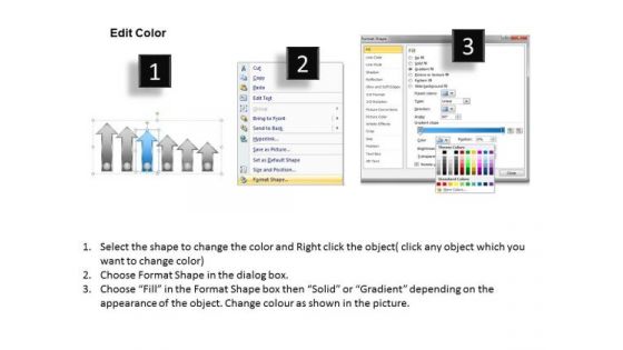 Advantage Of Parallel Processing 6 Arrows Demonstration PowerPoint Slide