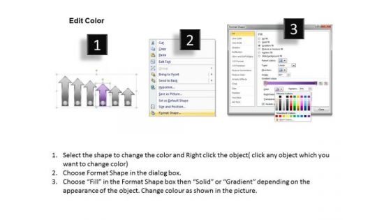 Advantage Of Parallel Processing 6 Arrows Demonstration PowerPoint Slides