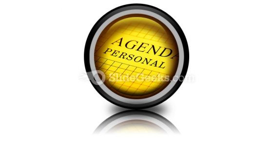 Agenda PowerPoint Icon Cc