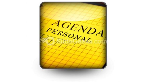 Agenda PowerPoint Icon S