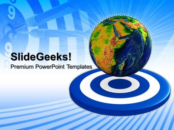 Aiming Global Target Concept Business PowerPoint Templates And PowerPoint Themes 0712