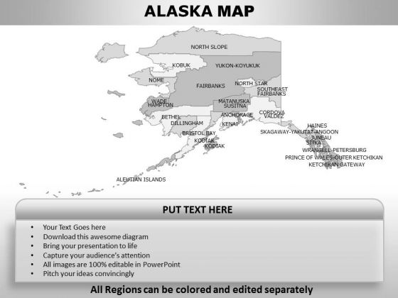Alaska PowerPoint Maps
