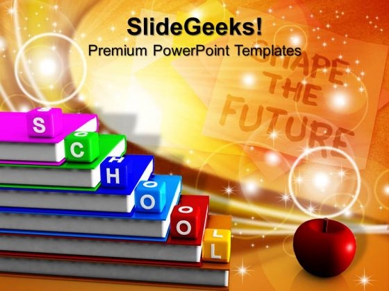 Alphabet Blocks School Education PowerPoint Templates And PowerPoint Themes 1012