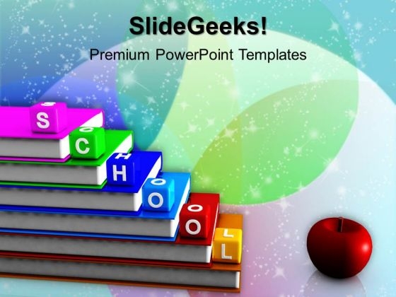 Alphabet Blocks School PowerPoint Templates And PowerPoint Themes 1012