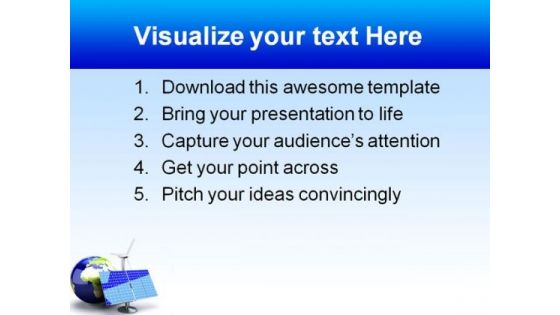 Alternative Energy Global PowerPoint Themes And PowerPoint Slides 0211