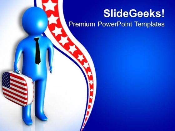 America Is An Independent Country PowerPoint Templates Ppt Backgrounds For Slides 0713