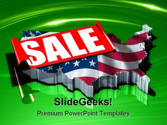 America On Sale Americana PowerPoint Themes And PowerPoint Slides 0411