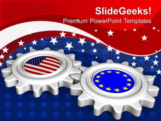 American Chinese Relation Is Important PowerPoint Templates Ppt Backgrounds For Slides 0713