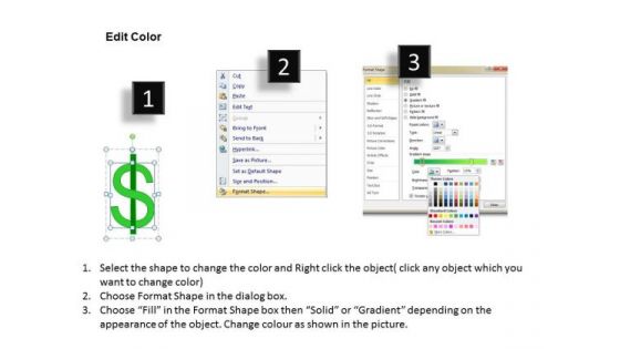 American Dollar Growing In Strength PowerPoint Templates And Ppt Slides