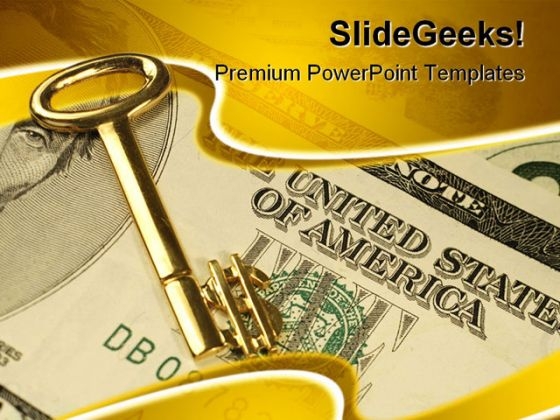 American Dream Money PowerPoint Templates And PowerPoint Backgrounds 0411