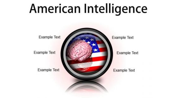 American Intelligence Metaphor PowerPoint Presentation Slides Cc