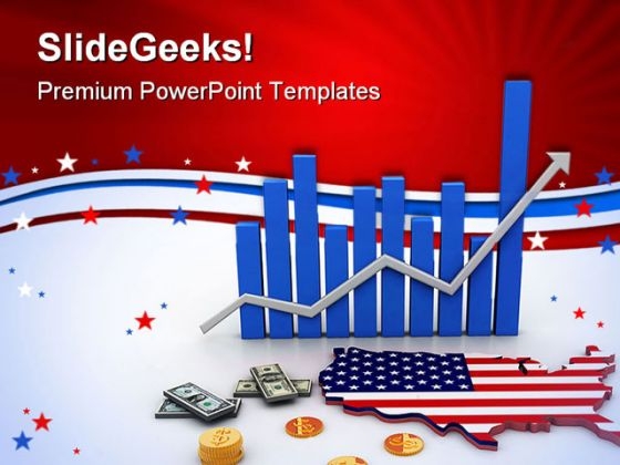 American Map And Currency Business PowerPoint Templates And PowerPoint Backgrounds 0511