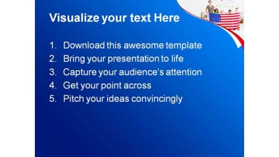 American Students Education PowerPoint Templates And PowerPoint Backgrounds 0611