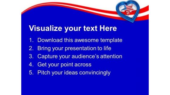 Americans Respects Their Independence PowerPoint Templates Ppt Backgrounds For Slides 0713