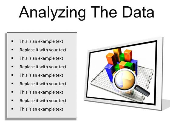 Analyzing The Data Business PowerPoint Presentation Slides F