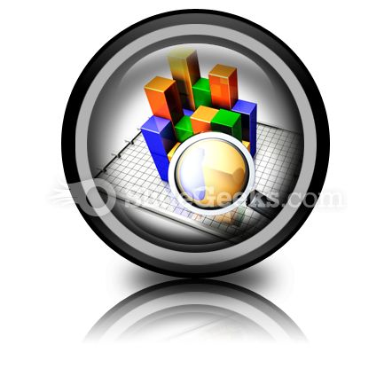 Analyzing The Data PowerPoint Icon Cc