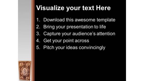 Ancient Bible Isolated Christian PowerPoint Templates Ppt Backgrounds For Slides 1212