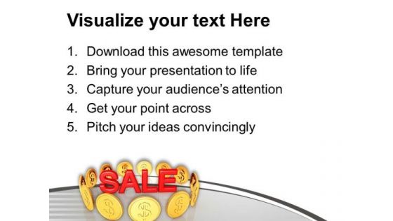Announce The Sale For Profit Making PowerPoint Templates Ppt Backgrounds For Slides 0613