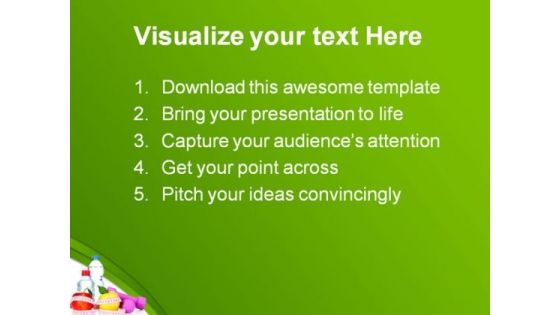 Apple With Measure Tape Health PowerPoint Themes And PowerPoint Slides 0911