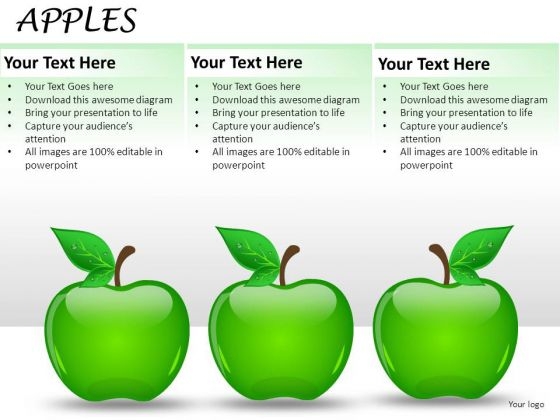 Apples List PowerPoint Slides And Ppt Diagrams Templates