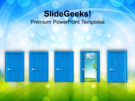 Architectural Design Doors High Resolution PowerPoint Templates Ppt Backgrounds For Slides 0413