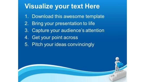 Arranging The Cubes In Order Business Concept PowerPoint Templates Ppt Backgrounds For Slides 0613