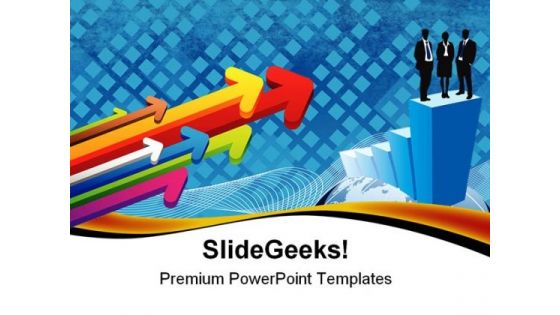 Arrow Abstract Background PowerPoint Templates And PowerPoint Backgrounds 0411