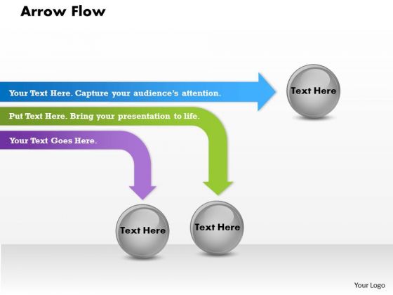Arrow Flow PowerPoint Presentation Template
