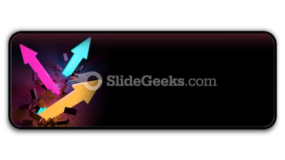 Arrows Breaking PowerPoint Icon R
