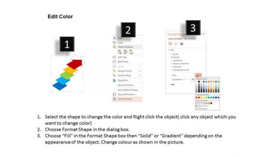 Arrows For Economics Report PowerPoint Template