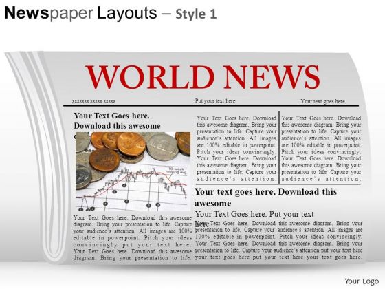 Article Newspaper Layouts 1 PowerPoint Slides And Ppt Diagram Templates