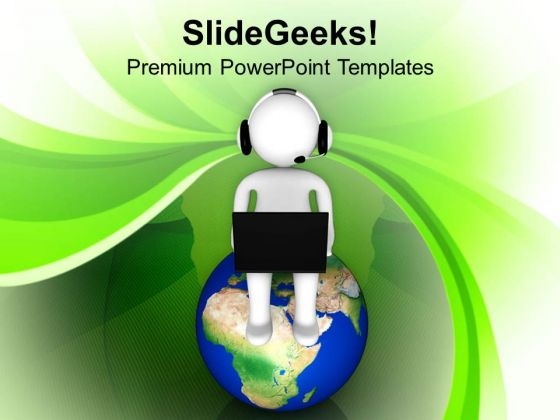 Attach With Global Business PowerPoint Templates Ppt Backgrounds For Slides 0413