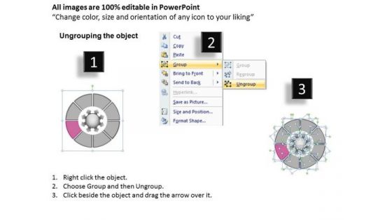 Attached Circular 8 Stages In Continuous Manner Ppt Cycle Process PowerPoint Templates