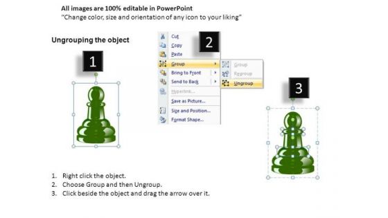 Attack Chess Pawn Pieces PowerPoint Slides And Ppt Diagram Templates
